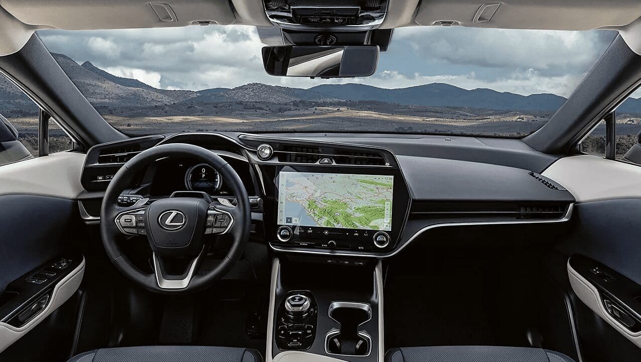 Lexus RZ 450e wnętrze