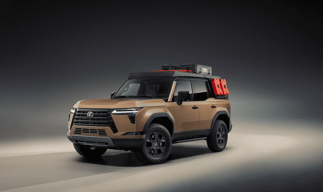 Wytrzymałe terenówki Lexus sema 2023