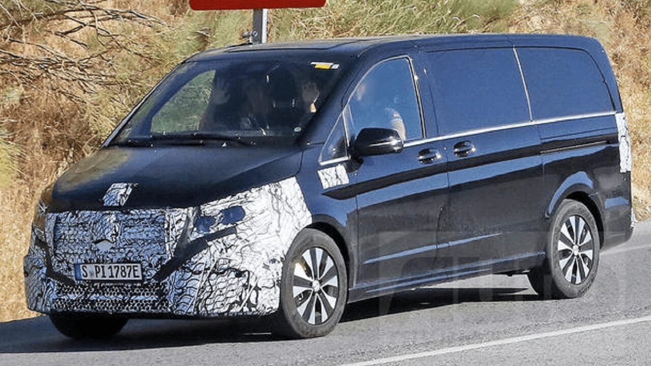 Nowy Mercedes EQV 2023