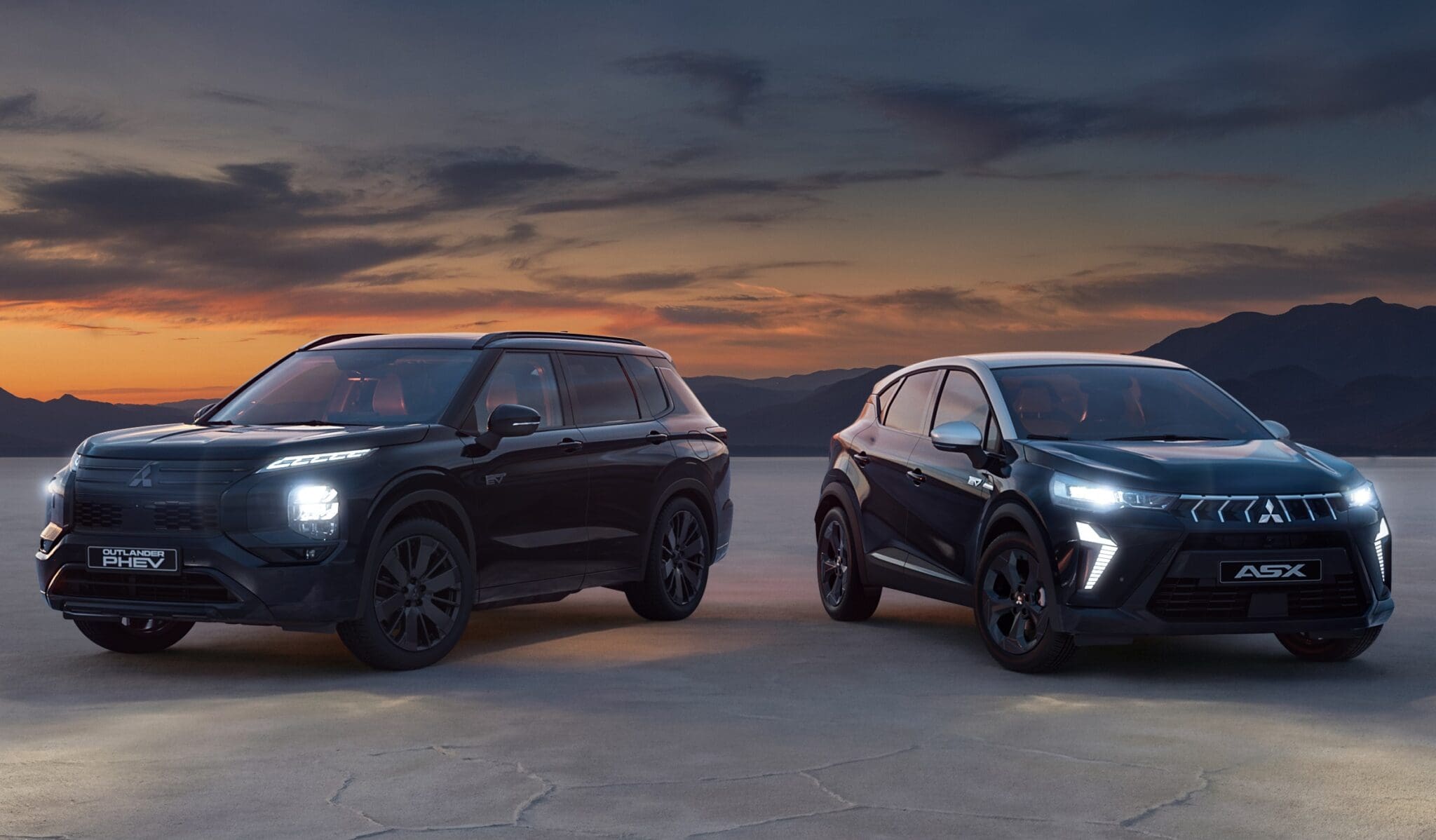 Nadjeżdża Mitsubishi wersja Black Edition 2026 dostępna w ASX i Outlander PHEV