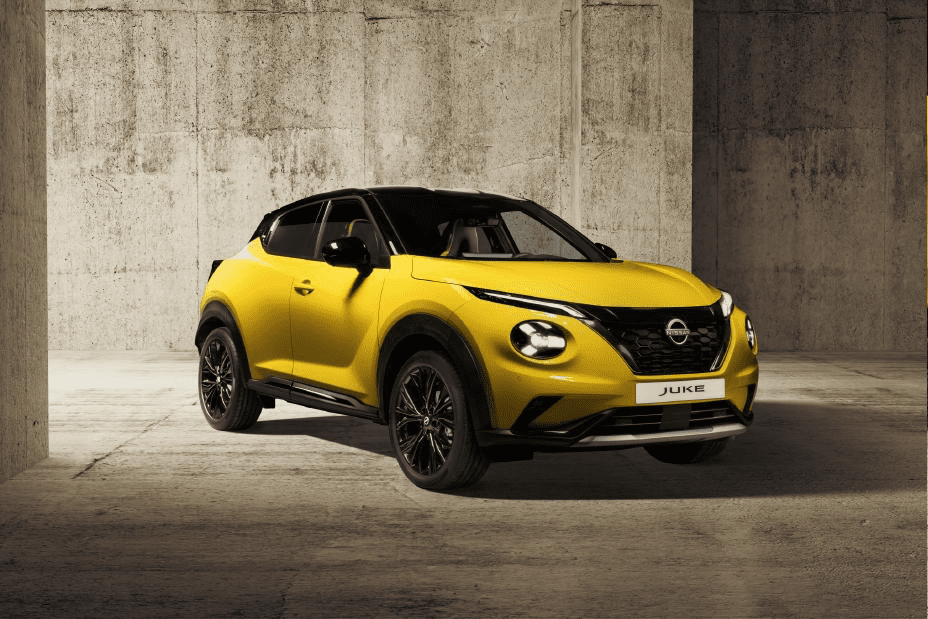 Nissan Juke żółty 2024