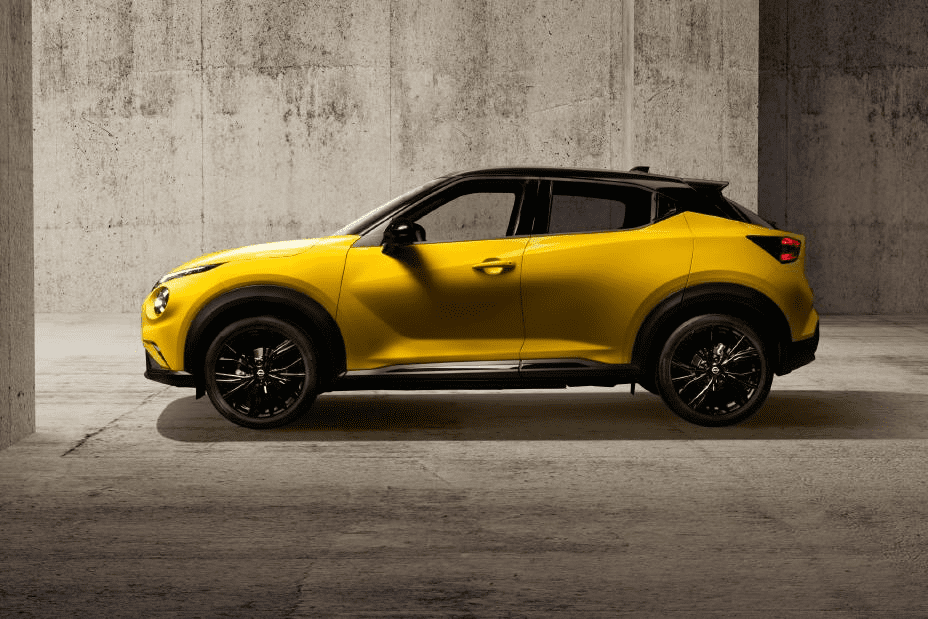 Nissan Juke żółty 2024
