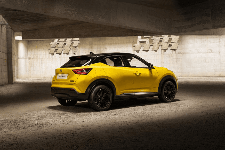 Nissan Juke żółty 2024