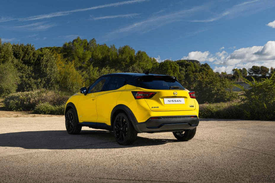 Nissan Juke żółty 2024