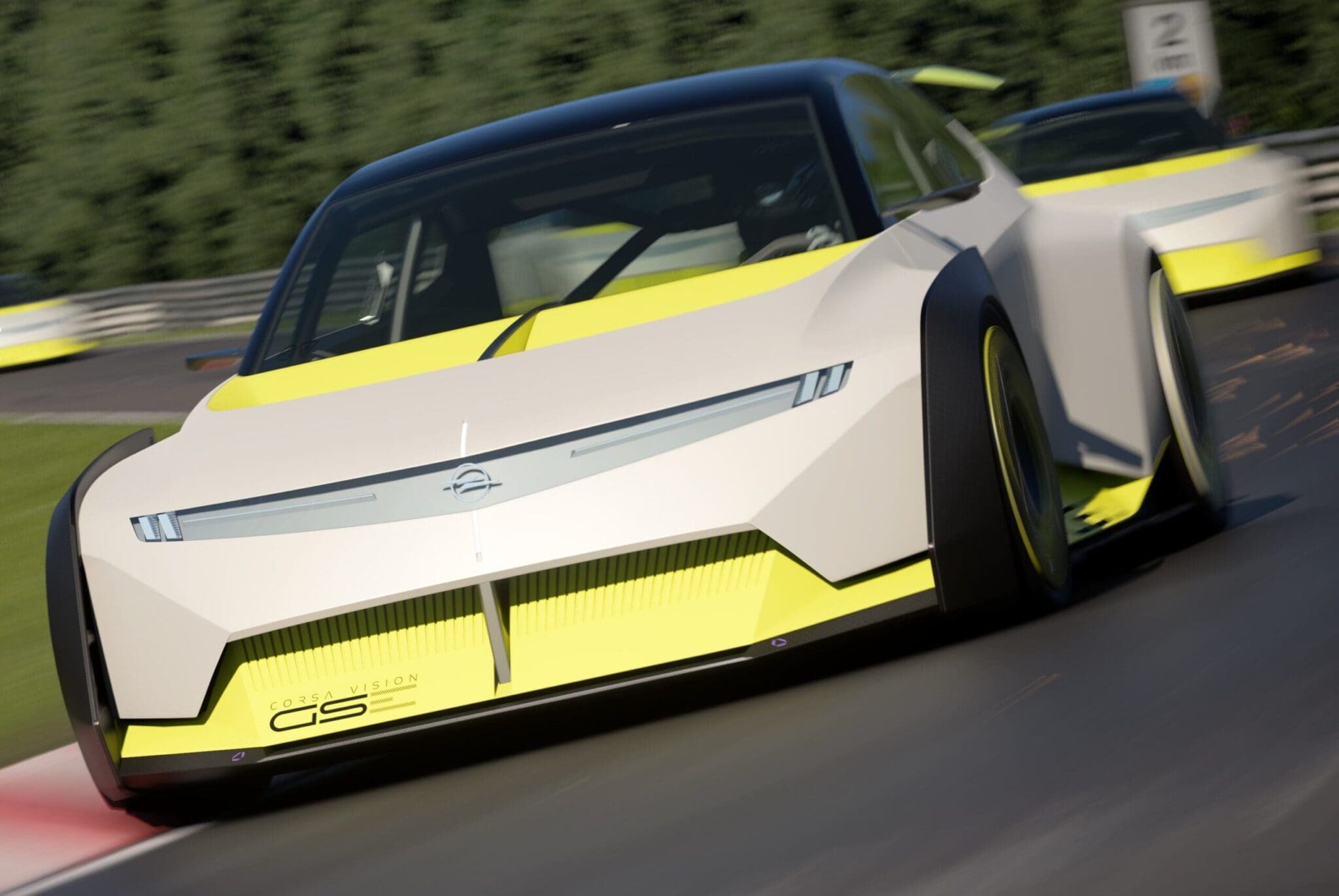 Poznajcie Opel Corsa GSE Vision Gran Turismo. Opel oszalał! Nowa Corsa ma 800 KM i wygląda jak z Cyberpunka.