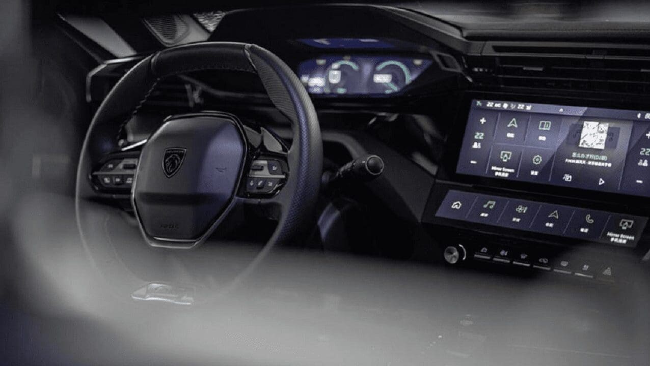 Peugeot 408X wnętrze