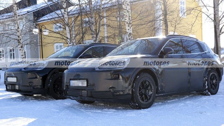 zdjęcia szpiegowskie nowego Porsche Cayenne