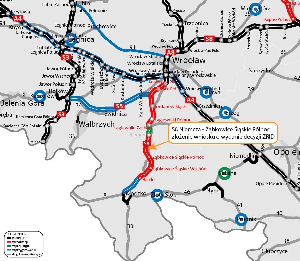 S8 Wrocław–Kłodzko
