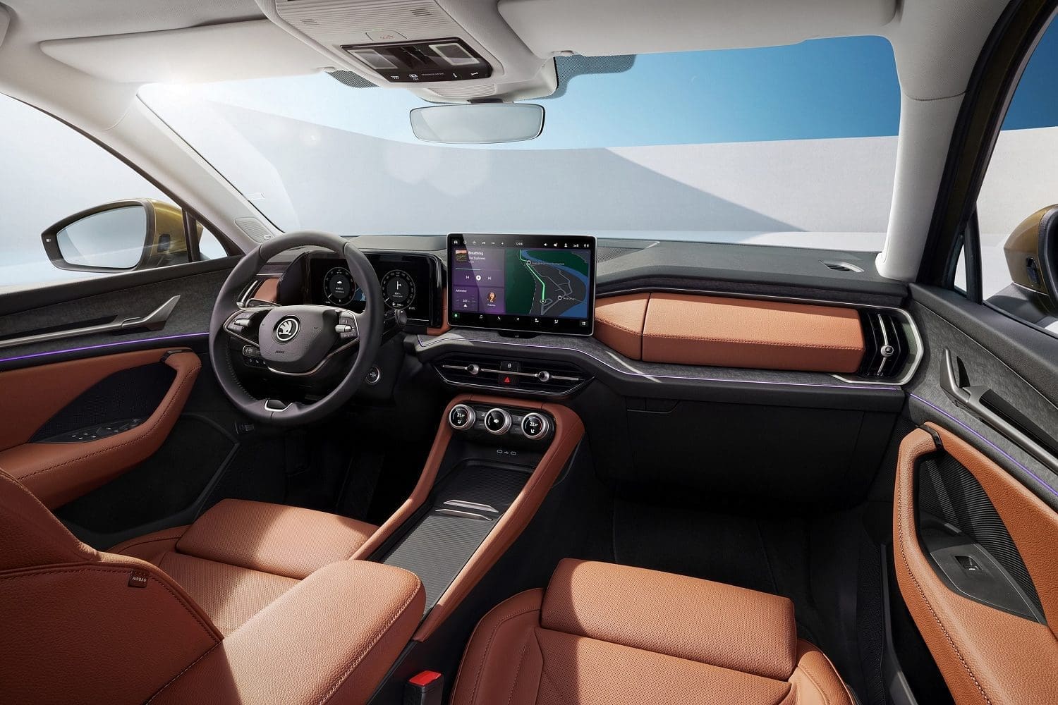Skoda Kodiaq Superb wnętrze