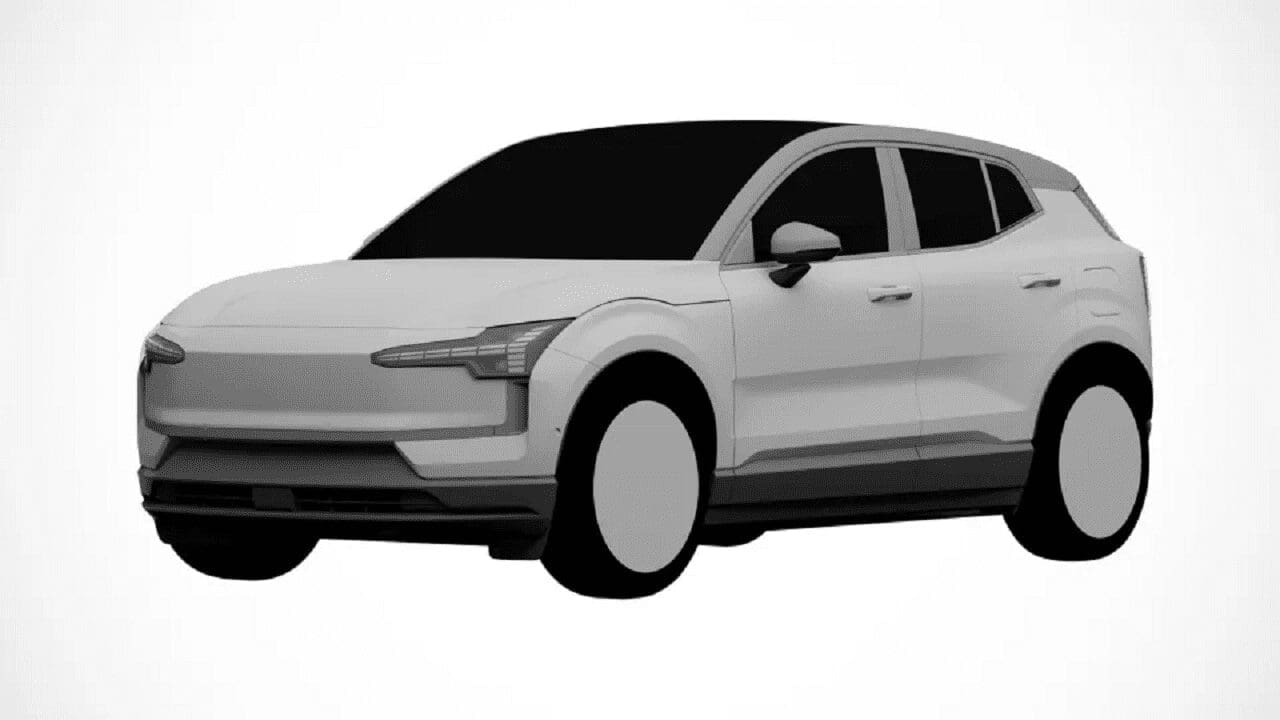 Nowe Volvo EX30 na zdjęciach patentowych