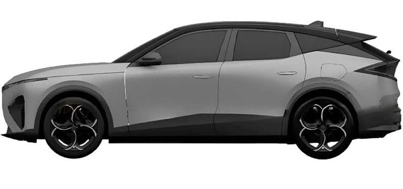 Szkice patentowe nowej Alfa Romeo Stelvio