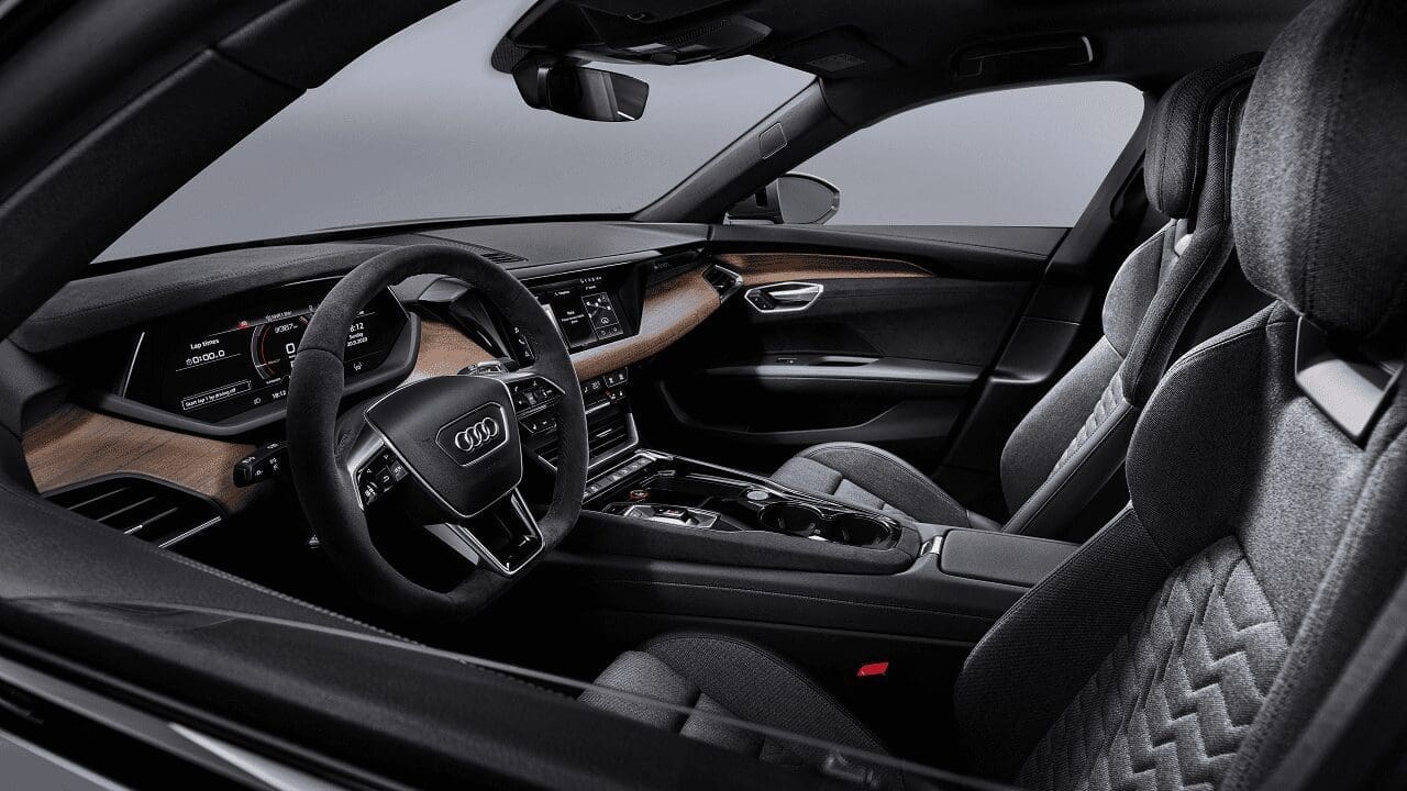 audi etron gt wnętrze