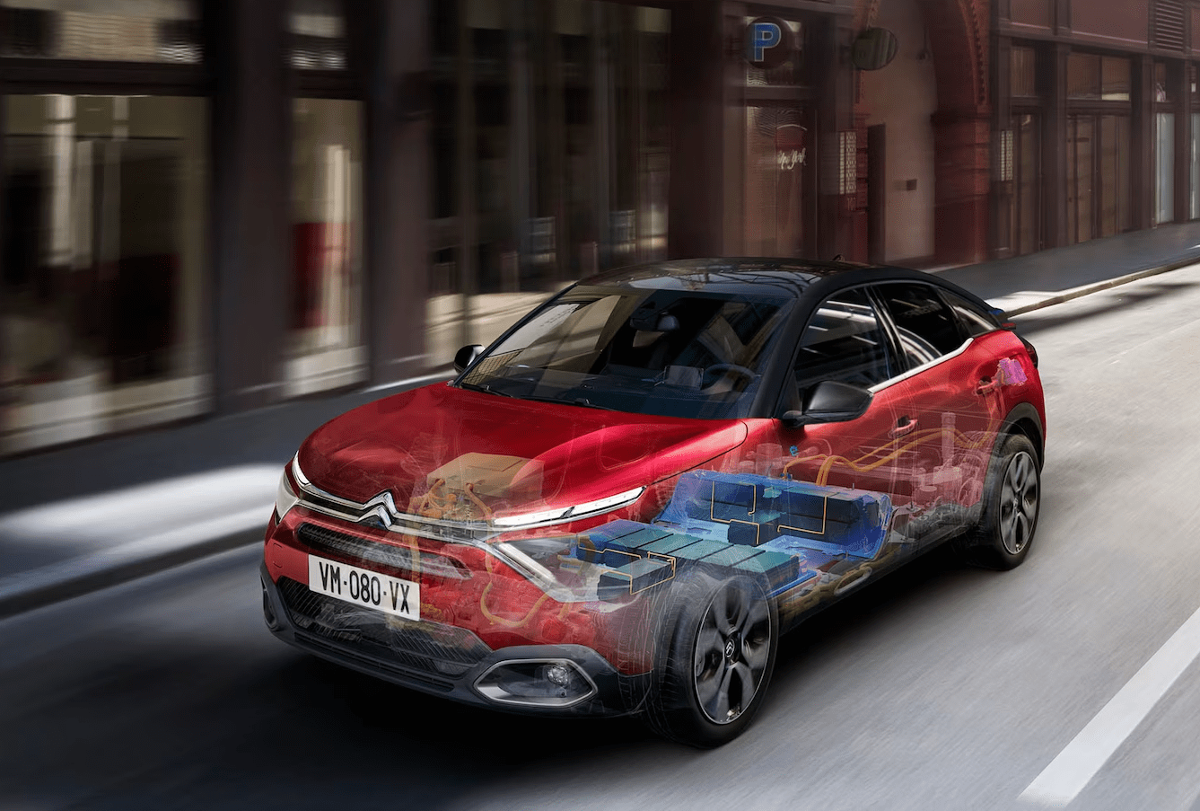 Citroen C4 i C4 X z nowym układem hybrydowym 48 V. Duży komfort i przyjemność z jazdy