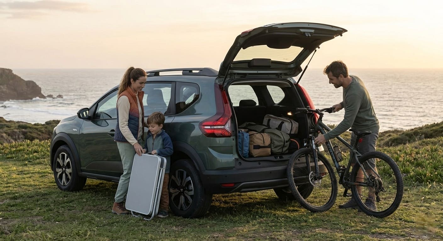 Czy duże duże kombi Dacia Spacer będzie tak praktycznie jak Jogger