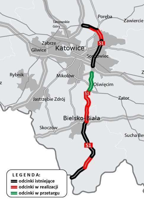 budowa drogi ekspresowej S1