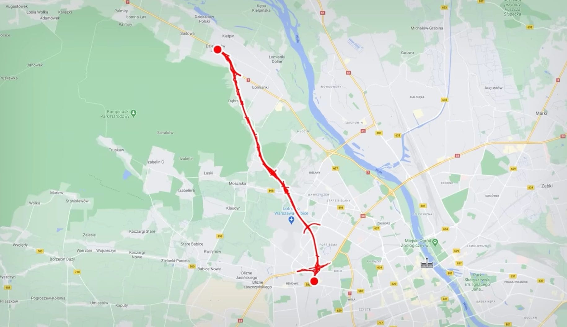 Ostatni wylot S7 z Warszawy w kierunku Gdańska – kluczowy etap budowy drogi ekspresowej