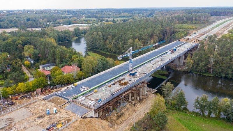 droga krajowa DK5 przecina S5