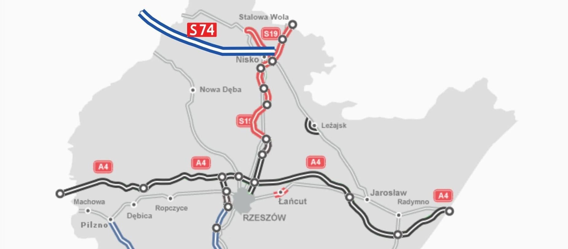 Droga S74 na odcinku Opatów-Nisko. Kluczowy krok w komunikacji Polski Wschodniej
