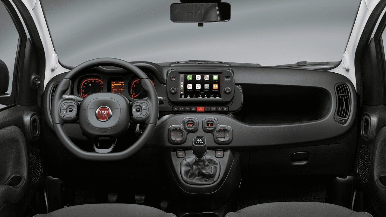 Fiat Panda wnętrze