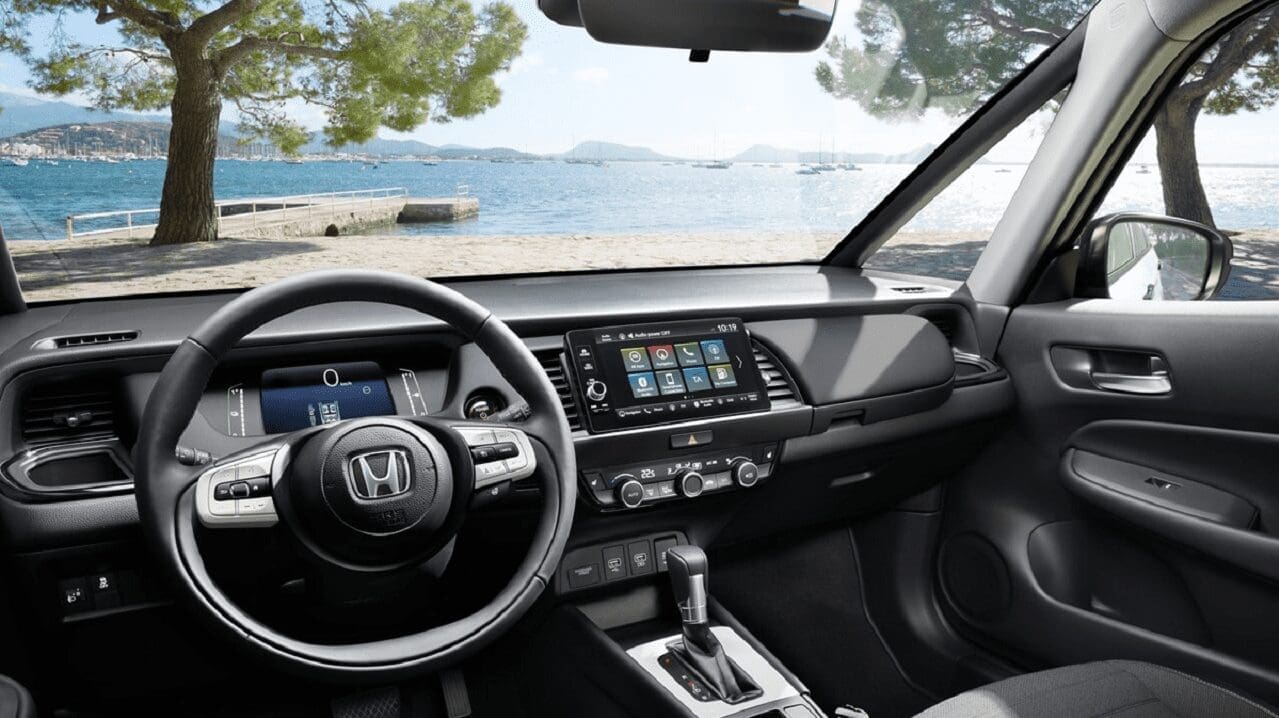 honda jazz wnętrze
