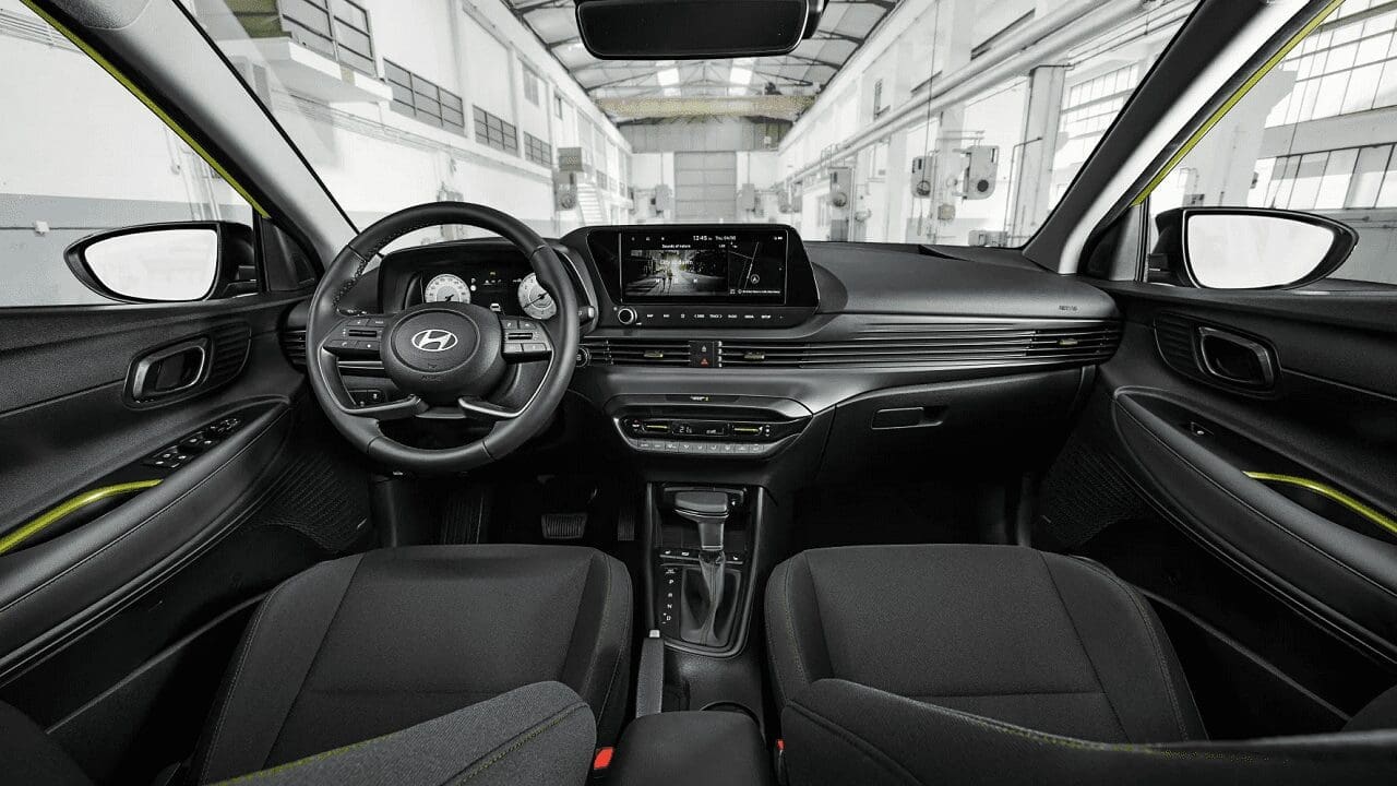 Hyundai I20 2023 wnętrze