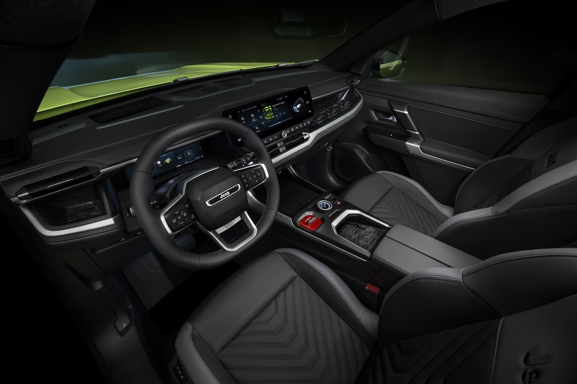Jeep Compass to nowoczesne wnętrze