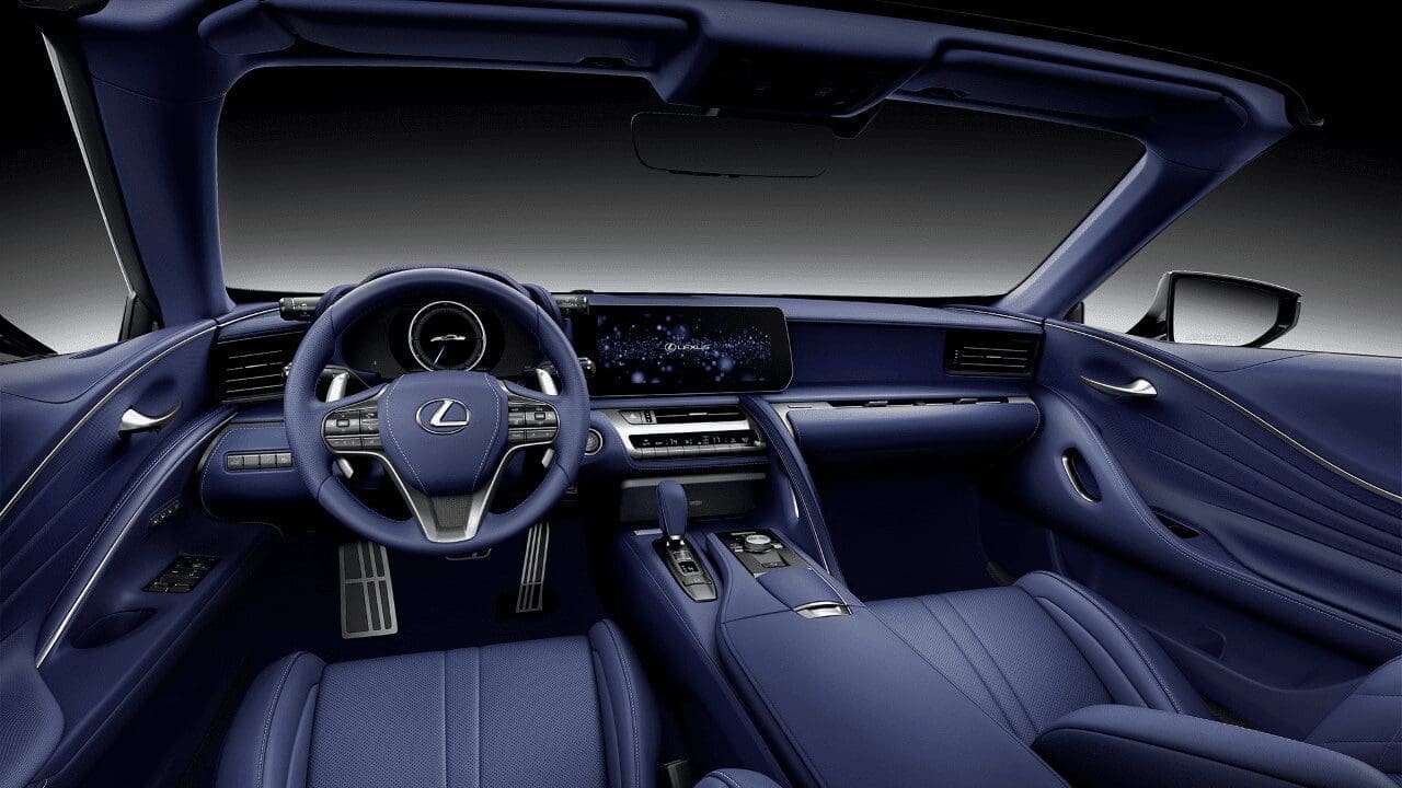 Lexus LC 500  wnętrze