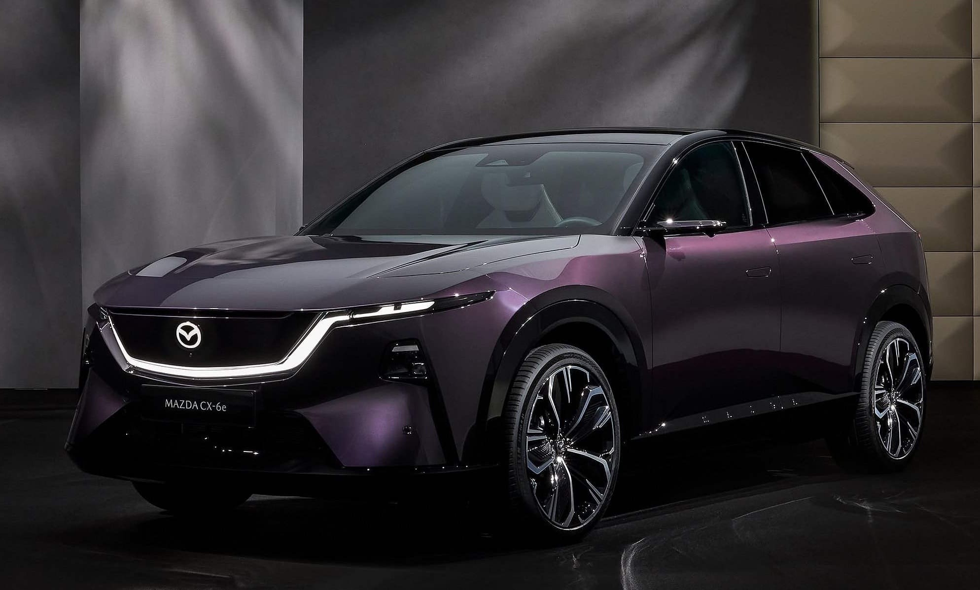 Nowa Mazda CX-6e zaprezentowana. Duży elektryczny SUV w dobrej cenie