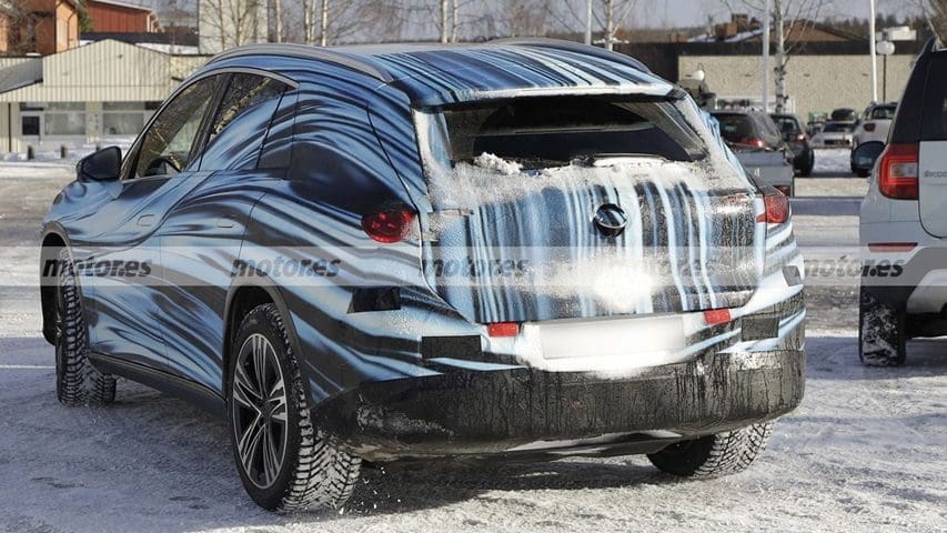 zdjęcia nowego Mercedesa GLC