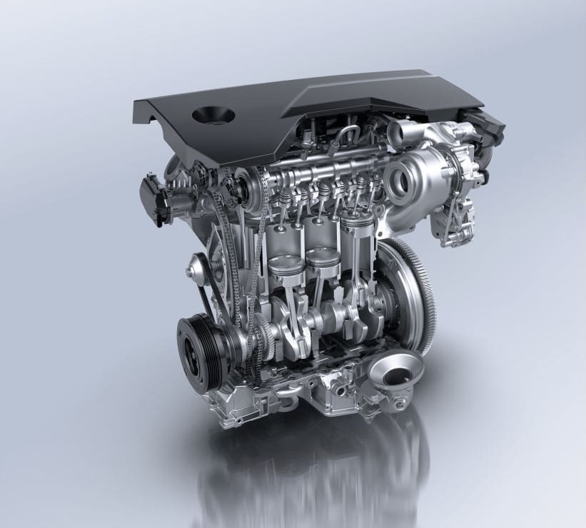 3 cylindrowy silnik Turbo 100