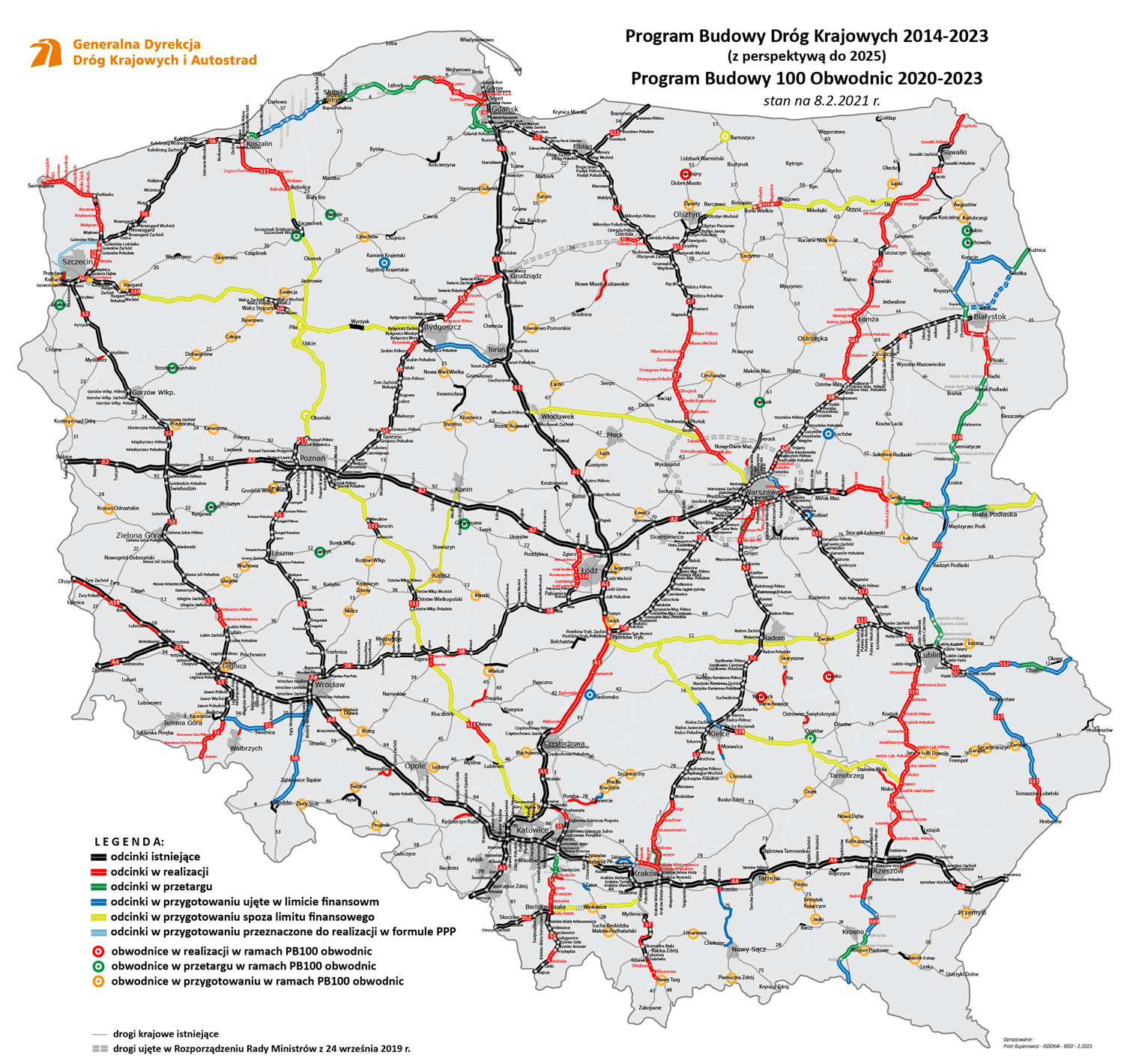 Polska sieć autostrad w 2023 roku i jej rozwój. Co nas czeka na drogach?