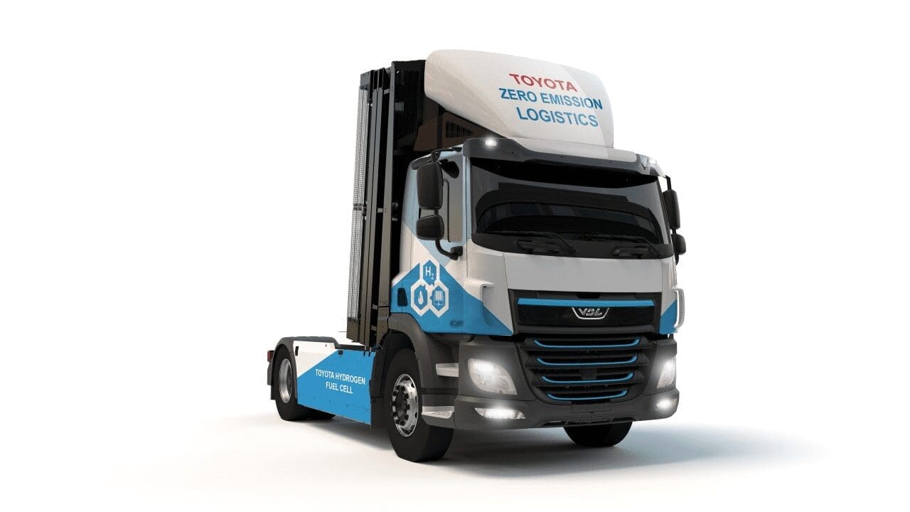 Ciężarówki wodorowe Toyota w Europie