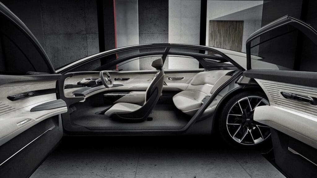 Audi Grandsphere Concept 2024 wnętrze