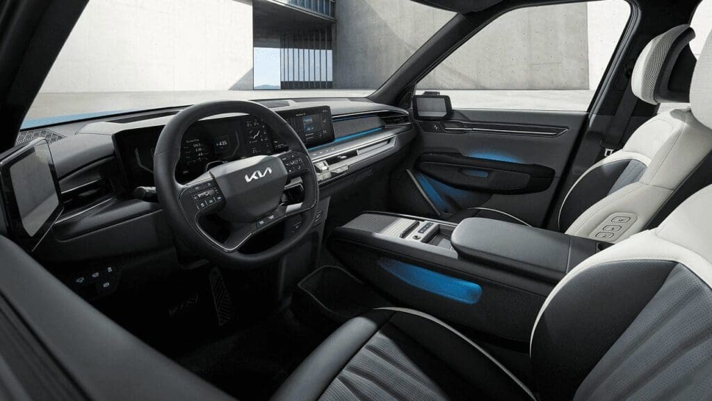 Kia EV9 wnętrze