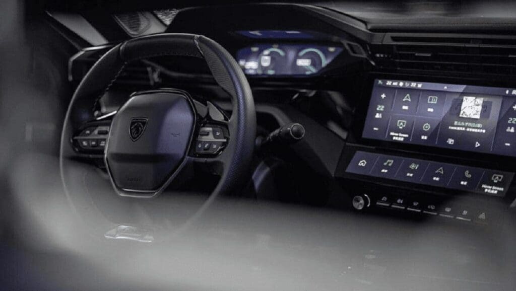 Peugeot 408X wnętrze