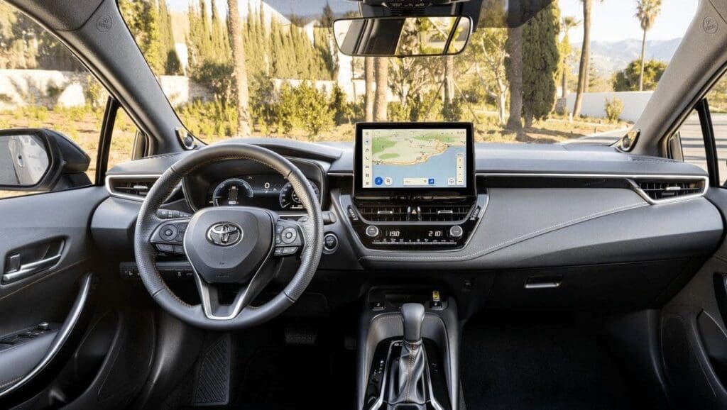 Toyota Corolla Touring Sports wnętrze