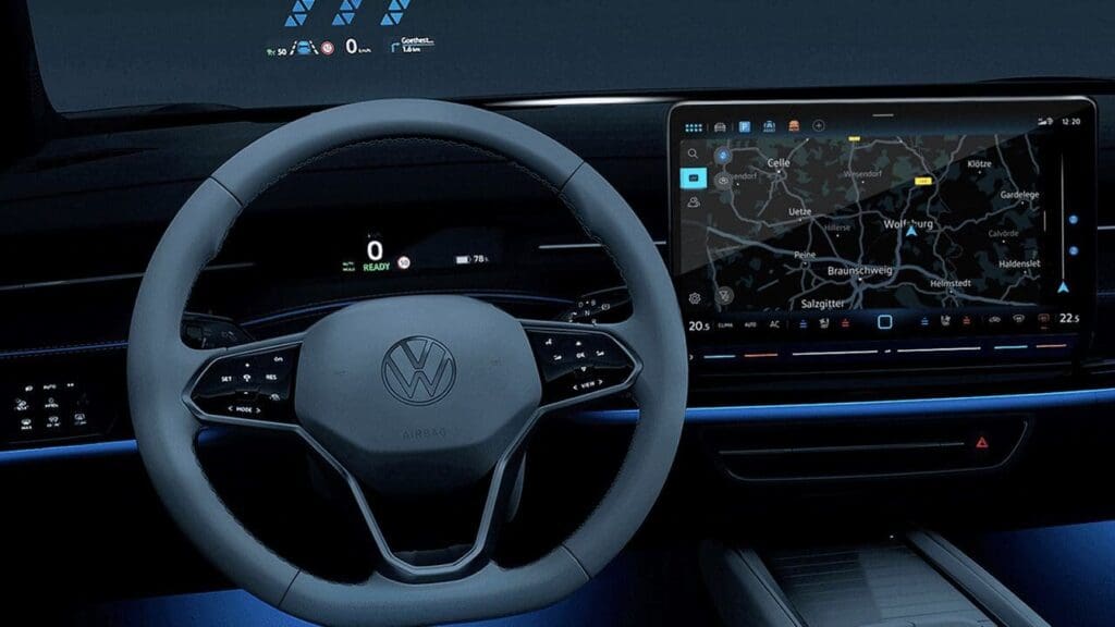 VW ID.7 wnętrze