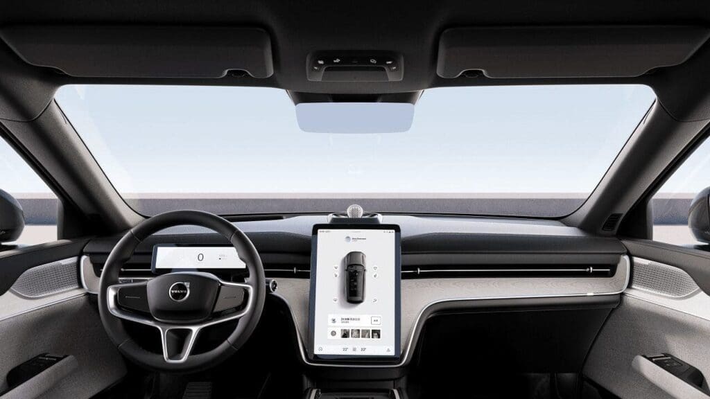 Volvo EX90 wnętrze