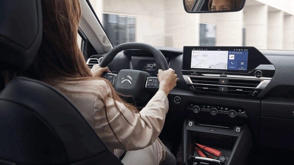 Citroen C4 X wnętrze