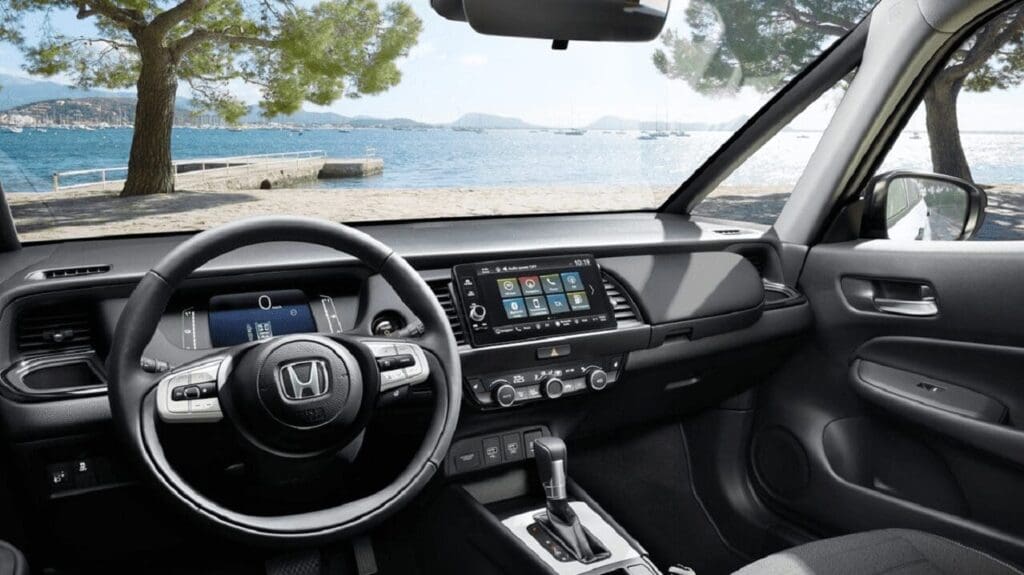 honda jazz wnętrze