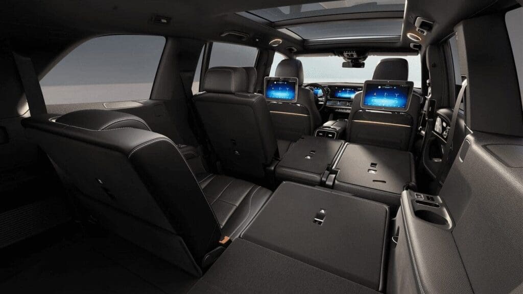 Mercedes GLS wnętrze