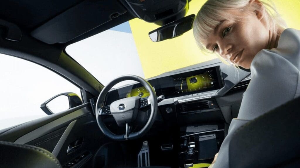 Opel Astra GSe 2023 wnętrze