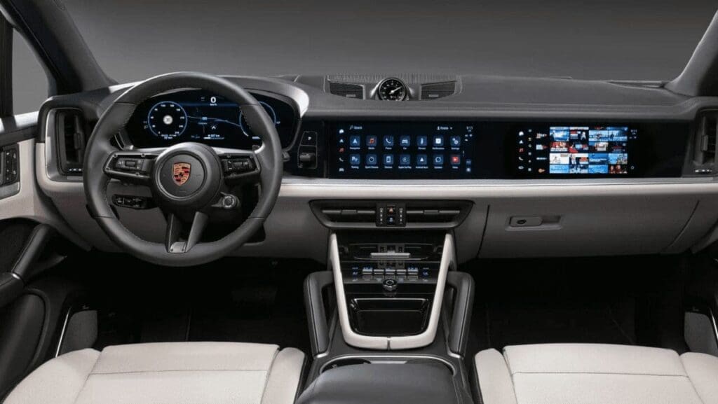 Porsche Cayenne 2024 wnętrze