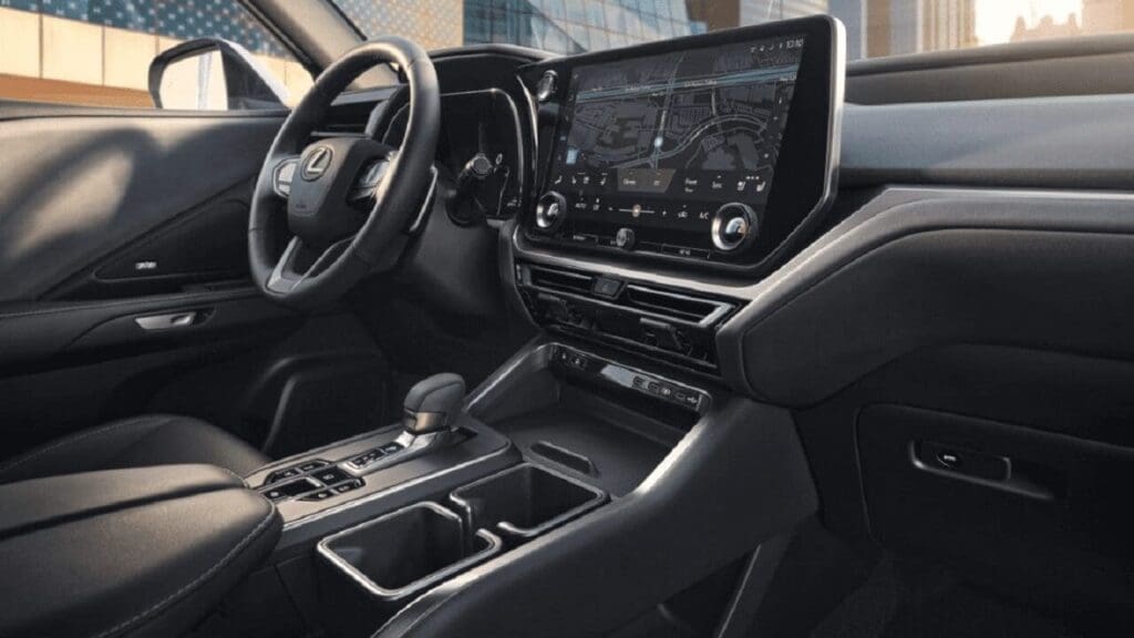 Lexus TX wnętrze