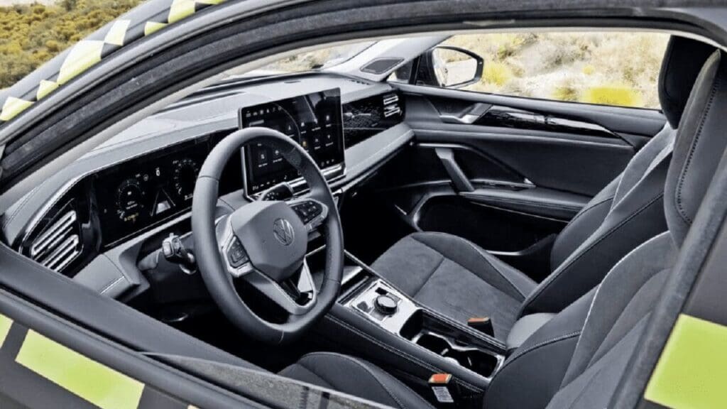 Volkswagen Tiguan 2024 wnętrze. Foto: Volkswagen.