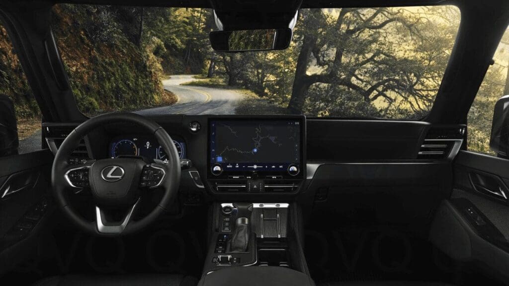 lexus GX 3 wnętrze