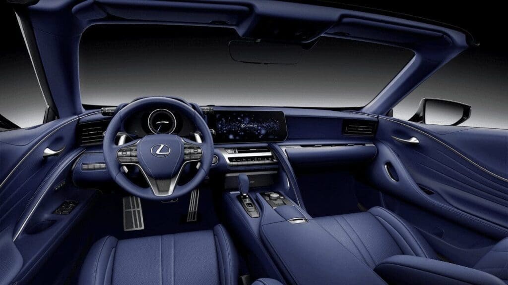 Lexus LC 500  wnętrze