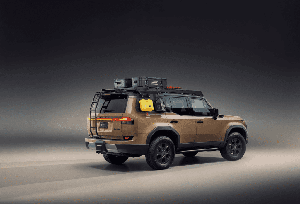 Wytrzymałe terenówki Lexus sema 2023