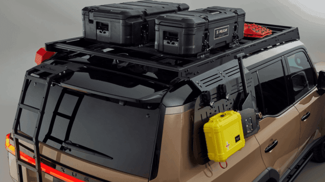 Wytrzymałe terenówki Lexus sema 2023