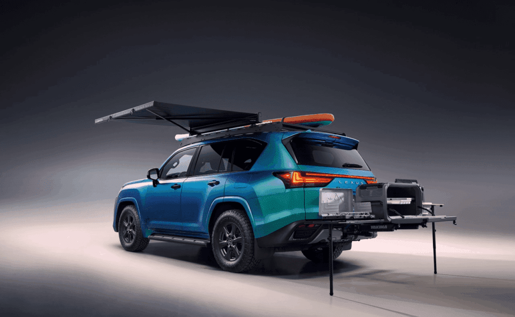 Wytrzymałe terenówki Lexus sema 2023